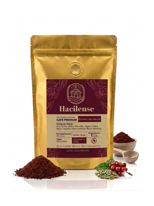 Variedad Bourbon Rojo 250g
