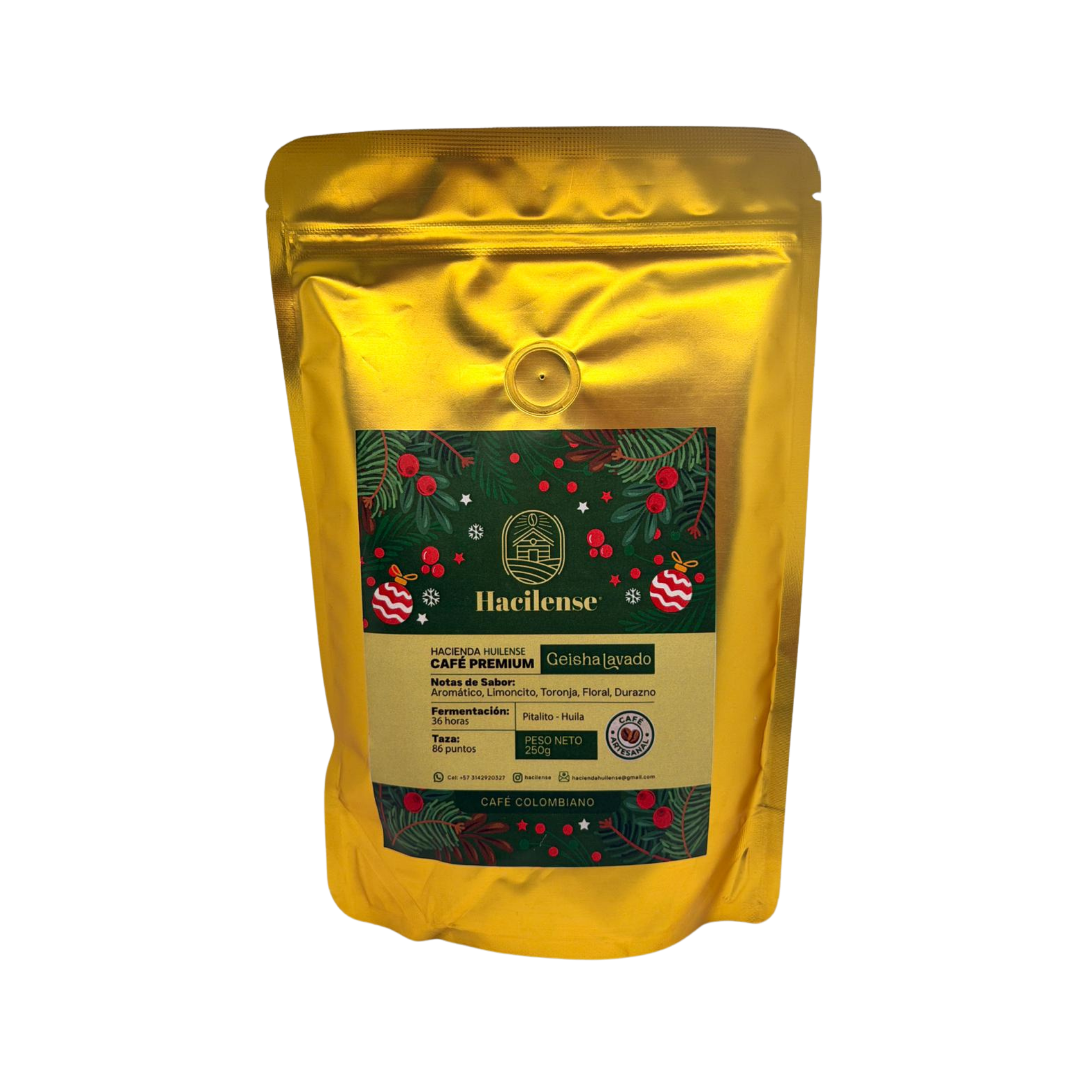 Café Tostado Geisha - Grano