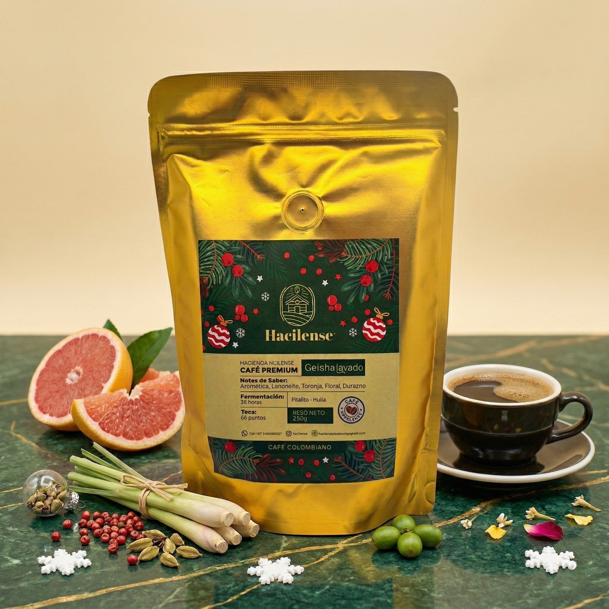 Café Tostado Geisha - Grano