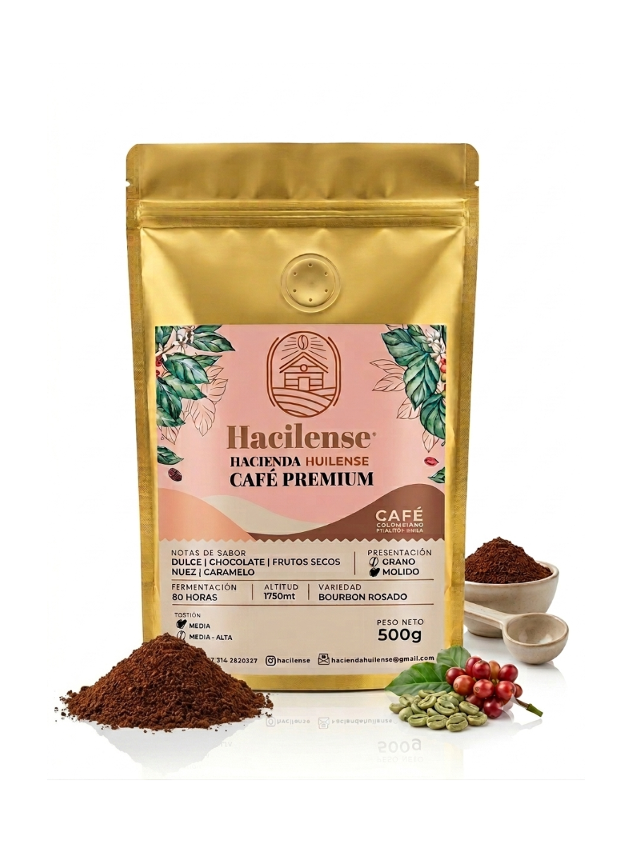 Café Bourbon Rosado - Molido