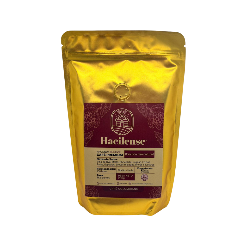 Café Tostado Bourbon Rojo - Molido