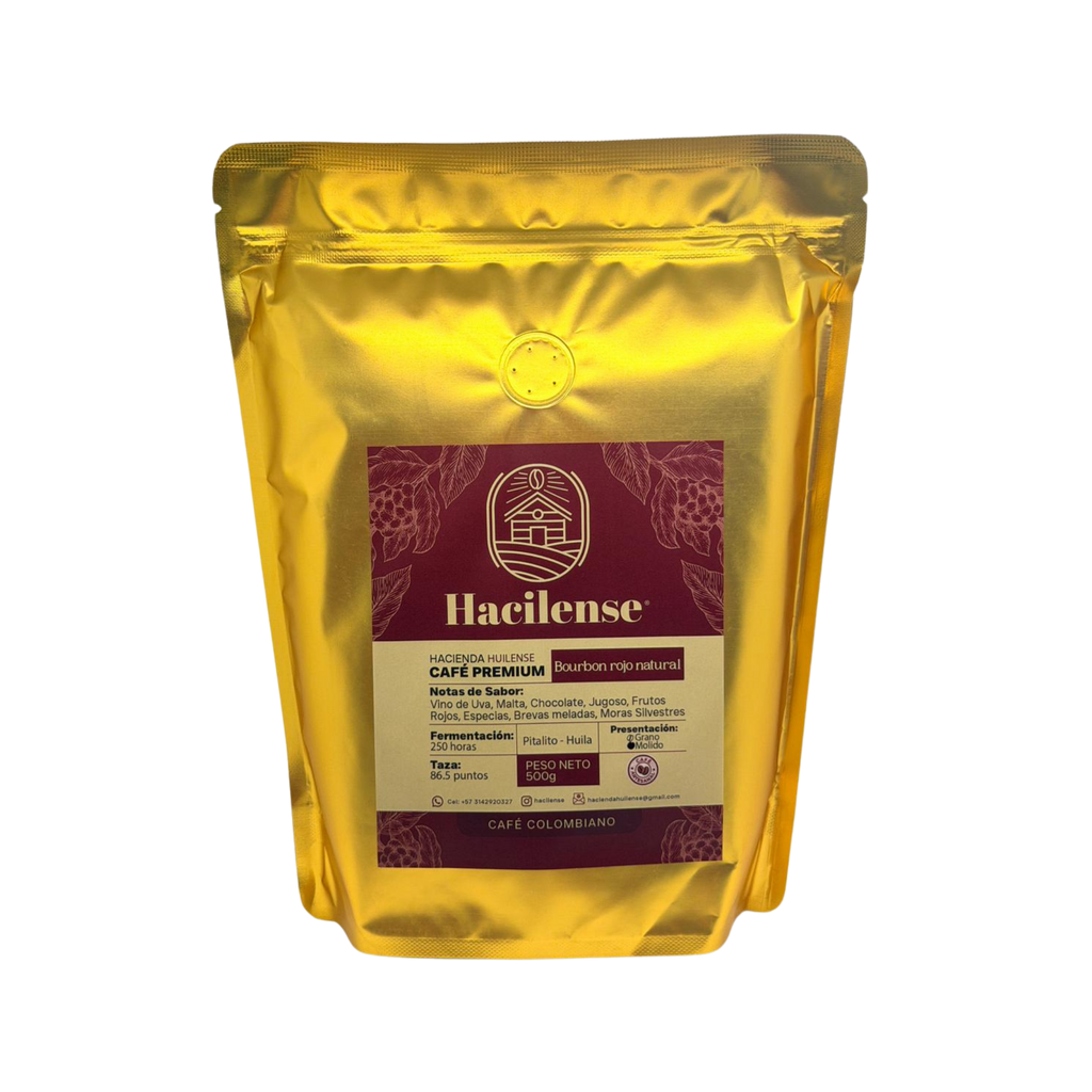 Café Tostado Bourbon Rojo - Molido