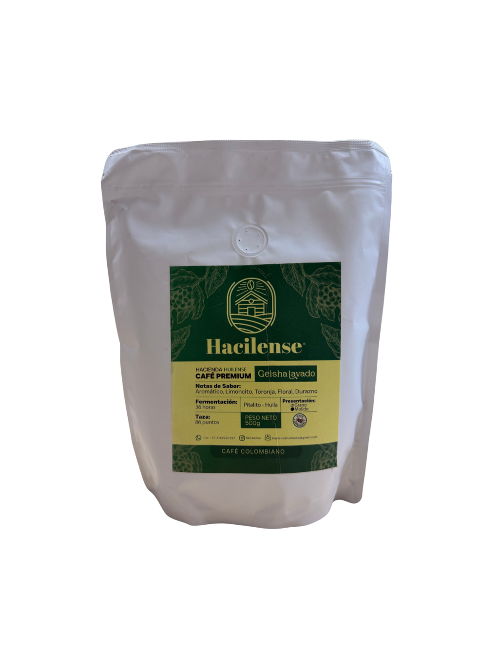 Variedad Geisha 500 Gramos