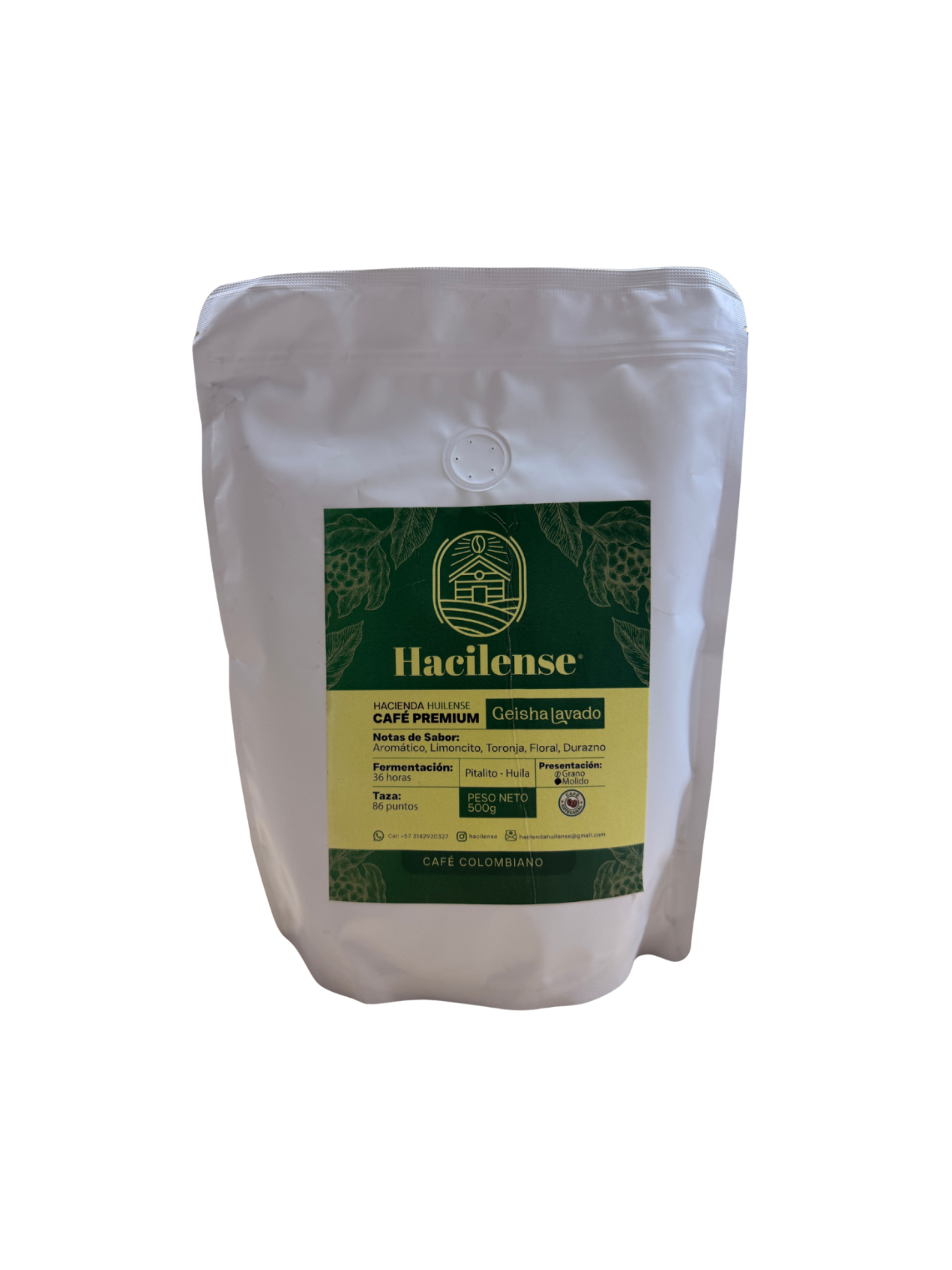 Variedad Geisha 500 Gramos