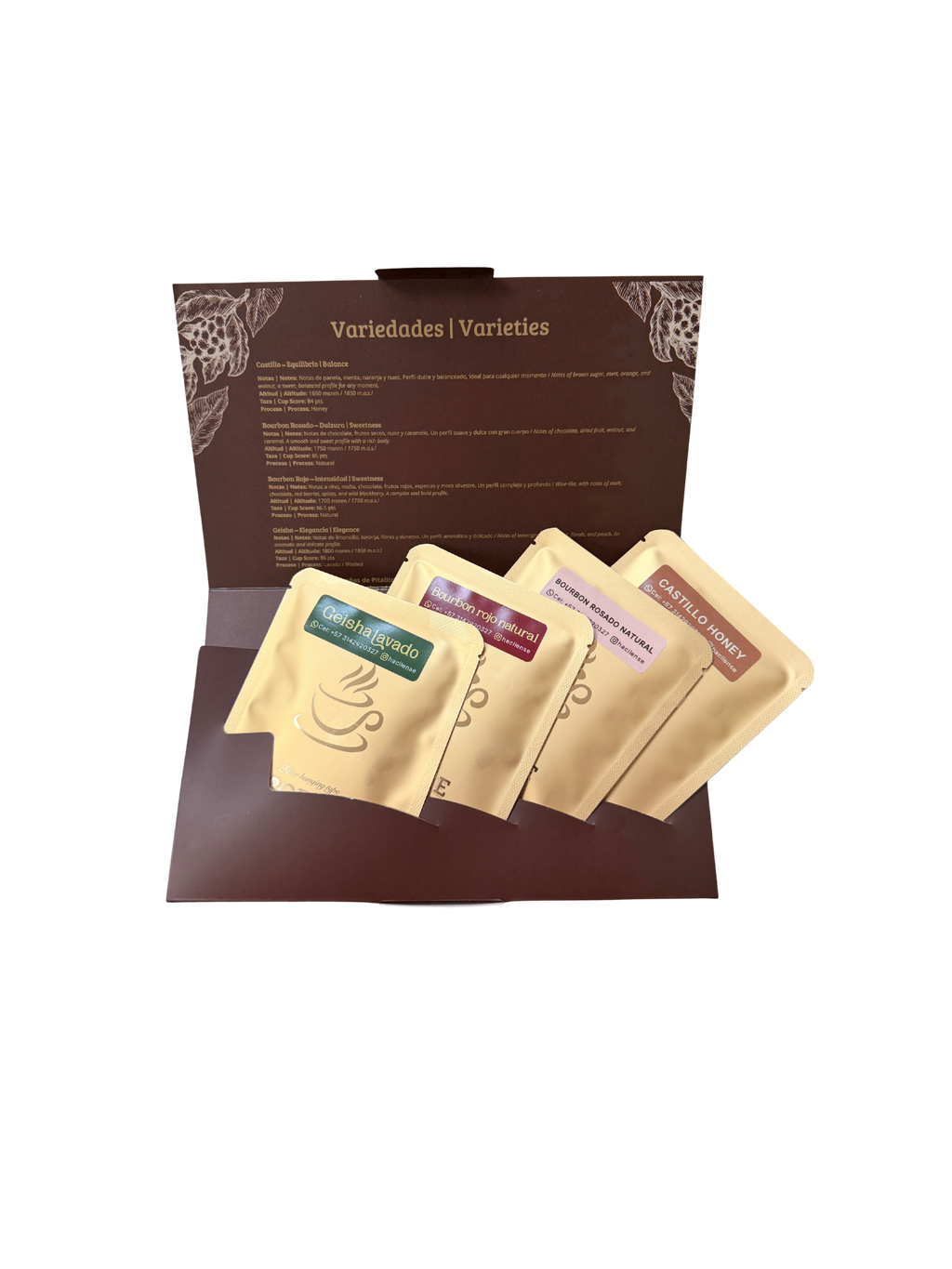 Kit Variedades Hacilense – Café de Especialidad